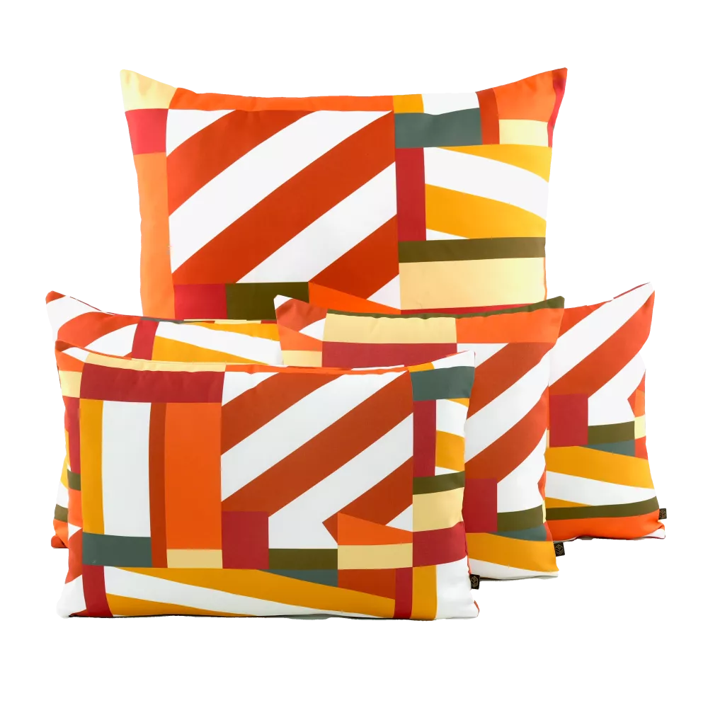 PONDICHERY H.COUSSIN 40X60 04 PAPRIKA*