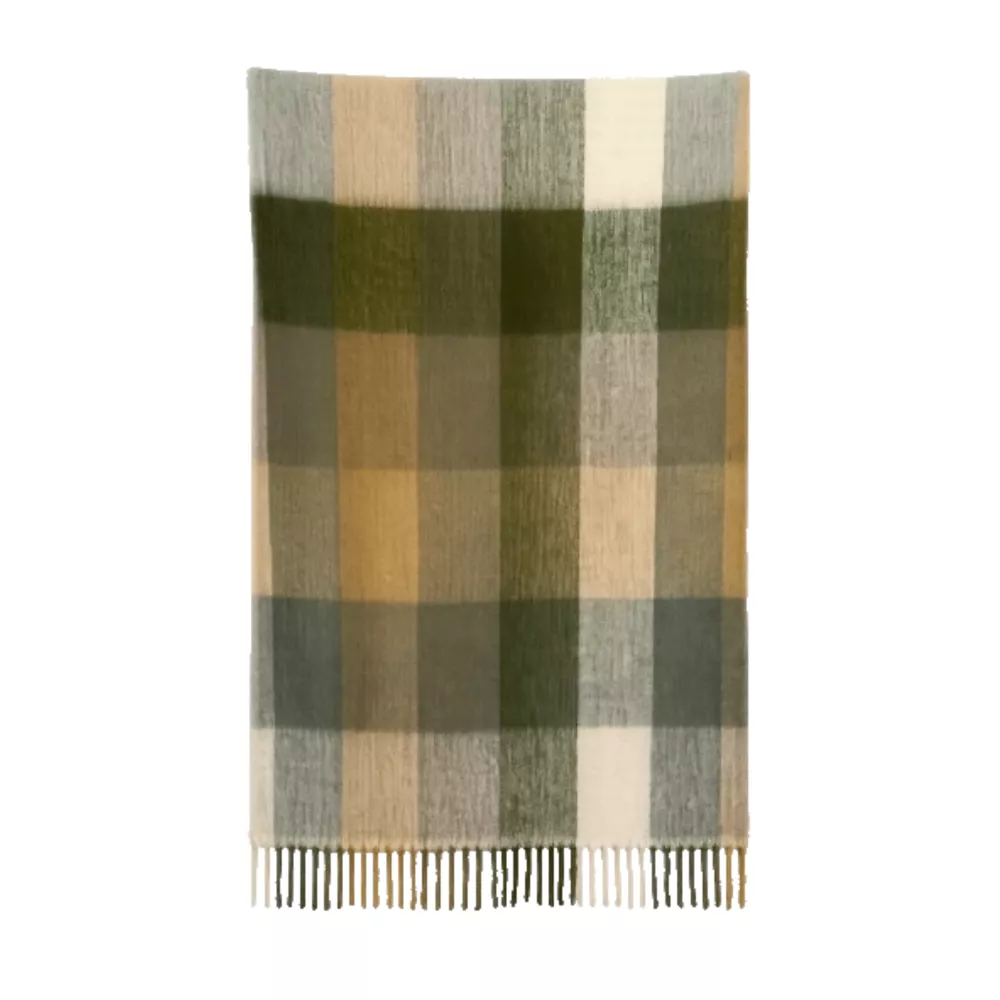 ANVERS PLAID 130X180 03 KAKI