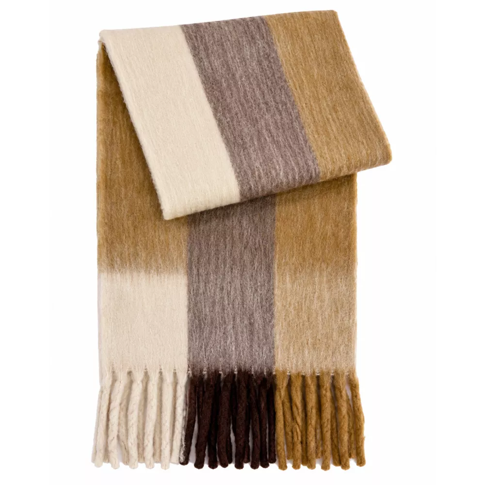 ANVERS ECHARPE 40X180 02 GANACHE