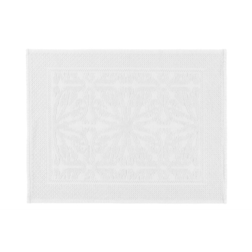 TAPIS DE BAIN HAMMAM Color-WHITE Dimension-24X31 Composition-COTON - WHITE