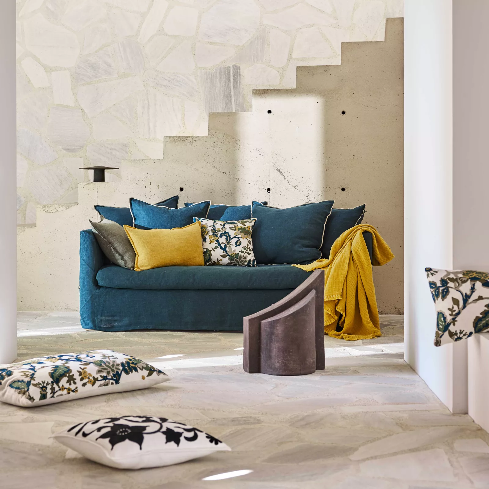 Soho Leinen-Sofa